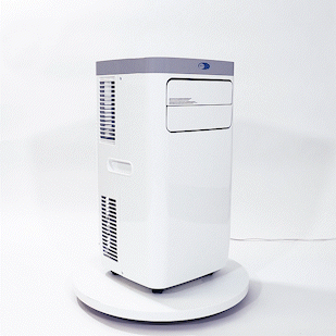 Whynter - ARC-115WG 11,000 BTU (6,800 BTU SACC) Compact Portable Air Conditioner, Dehumidifier, and Fan with Remote Control, up to 400 sq ft in White/Grey | ARC-115WG