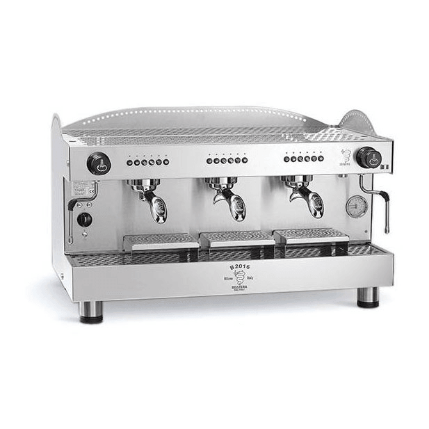AMPTO B2016DE3IS7 Bezzera 3-Group Automatic Espresso Machine UL/NSF 5000W 220V