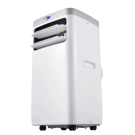 Whynter - ARC-115WG 11,000 BTU (6,800 BTU SACC) Compact Portable Air Conditioner, Dehumidifier, and Fan with Remote Control, up to 400 sq ft in White/Grey | ARC-115WG