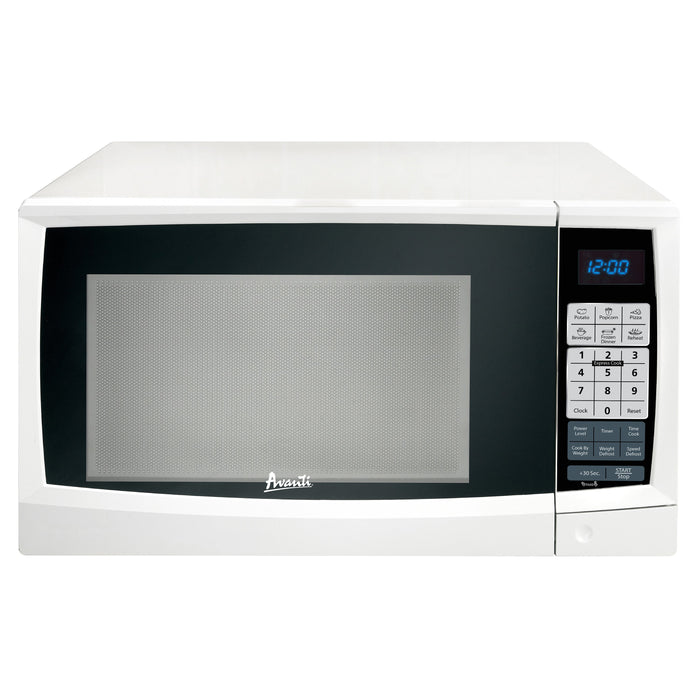Avanti - MT112K0W, Avanti 1.1 cu. ft. Microwave Oven, in White