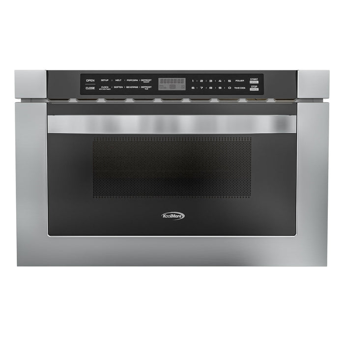 KoolMore 24 in. Stainless Steel Microwave Drawer – 1.2 cu. ft. (KM-MD-1SS)