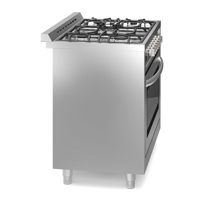 36 in. Professional Dual Fuel Range in Stainless Steel with Legs, 4.3 cu. ft. KM-FR36DF-SS