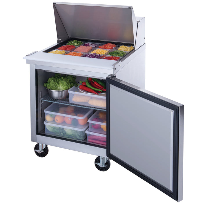 Dukers Salad Prep Station Refrigerator