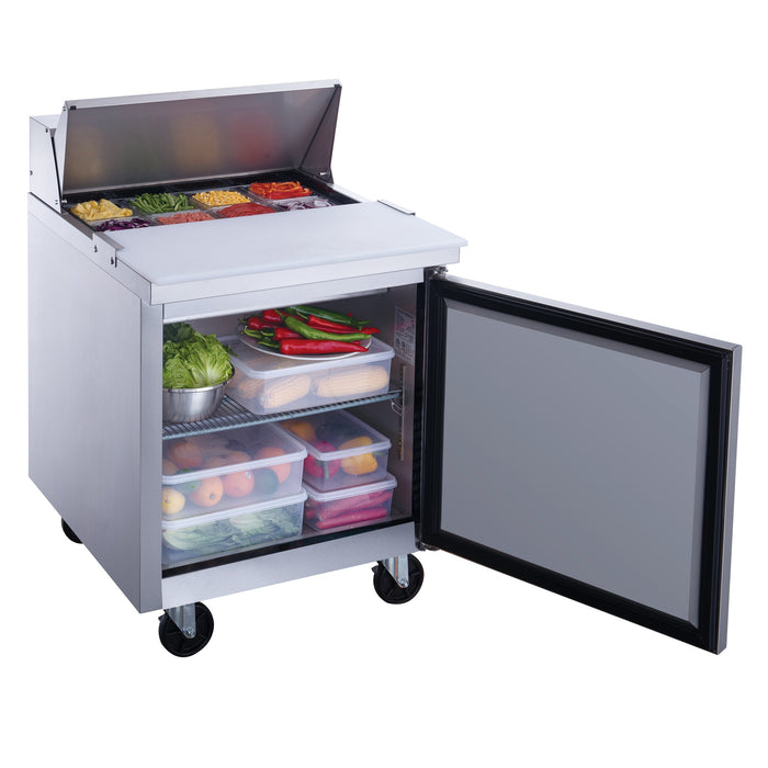 Dukers Salad Prep Station Refrigerator