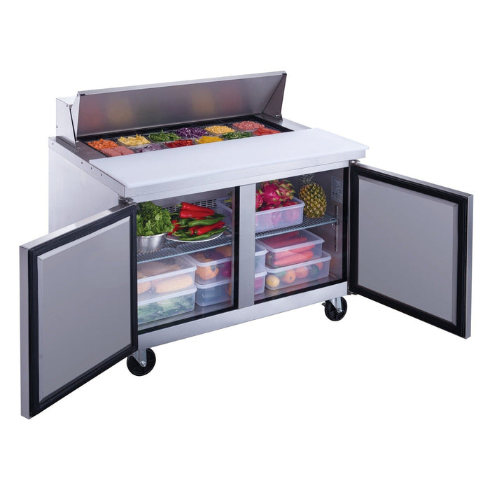Dukers Salad Prep Station Refrigerator