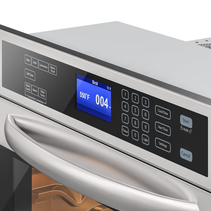 5 cu. ft. Stainless-Steel Electric Convection Oven, KM-WO30S-SS.