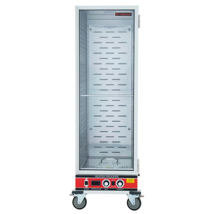Full Size Commercial Insulated Heated Proofing Cabinet with Clear Door - 120V