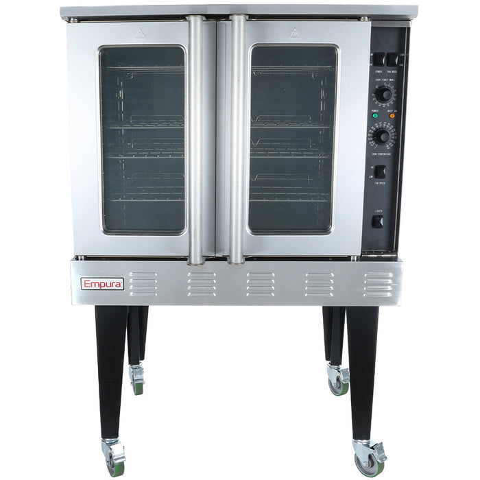 Single Deck Standard Depth Full Size Liquid Propane Convection Oven Freestanding - 54,000 BTU