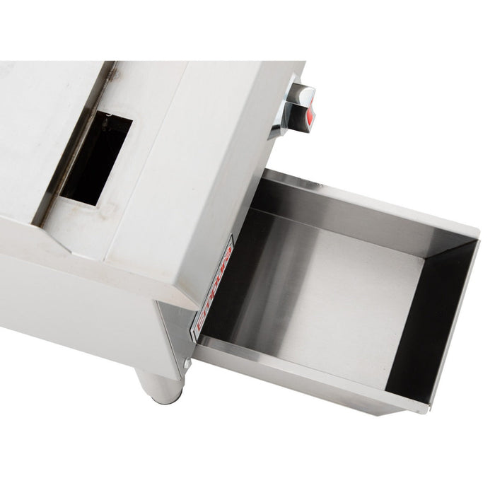 48" Heavy Duty Commercial Countertop Gas Griddle with Manual Controls - 120,000 BTU