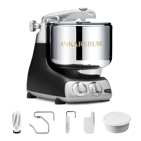 Ankarsrum Essential Package stand mixer in Matte Black