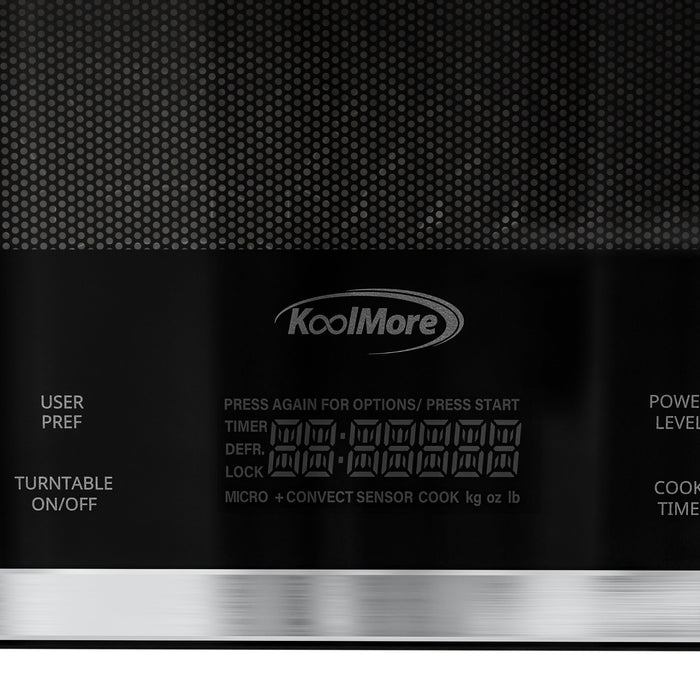 KoolMore Over-the-Range Low Profile Microwave – 1.2 cu. ft. KM-MLPOT-1SS