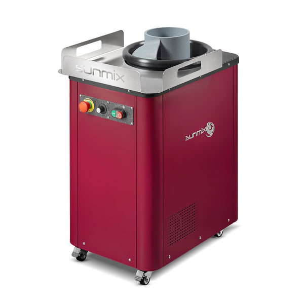 Sunmix MOON 1000 dough rounder in Ruby Red (Rosso Rubino)