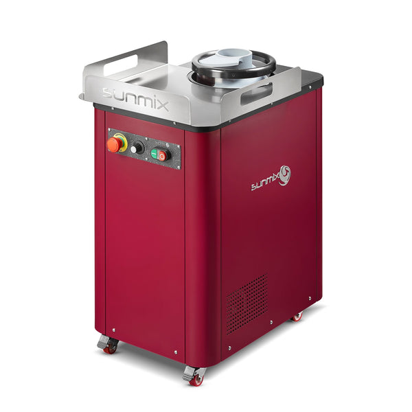 Sunmix MOON 300 dough rounder in Ruby Red (Rosso Rubino)