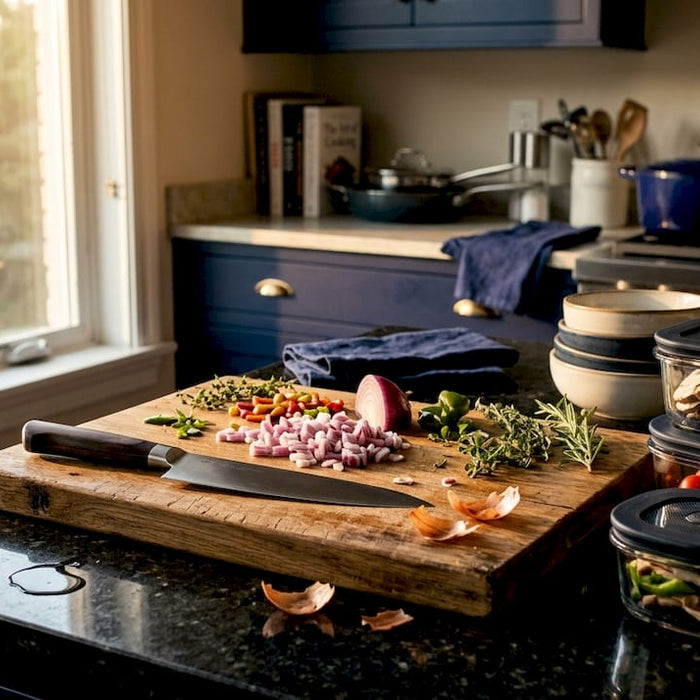 High-quality kitchen tools on countertop