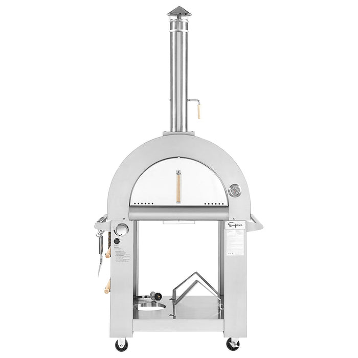 Empava PG03 Outdoor Wood Fired and Gas Pizza Oven