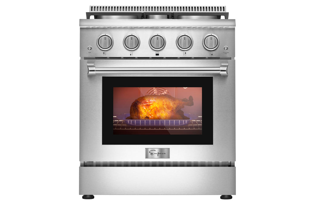 Empava 30GR03 30 Inch Freestanding Range Gas Cooktop And Oven