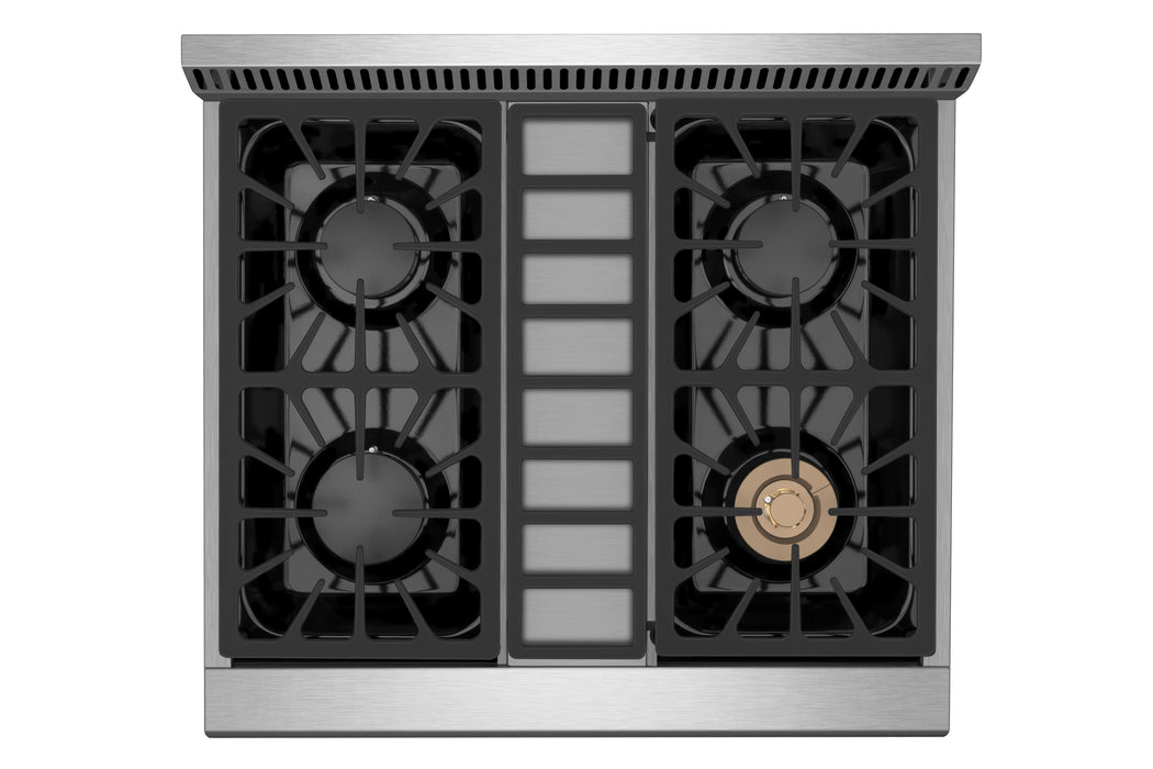 Empava 30GR03 30 Inch Freestanding Range Gas Cooktop And Oven