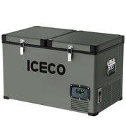 VL65 Dual Zone Metal Fridge Freezer with Cover | ICECO | 65LT Inca Overland Outfitters