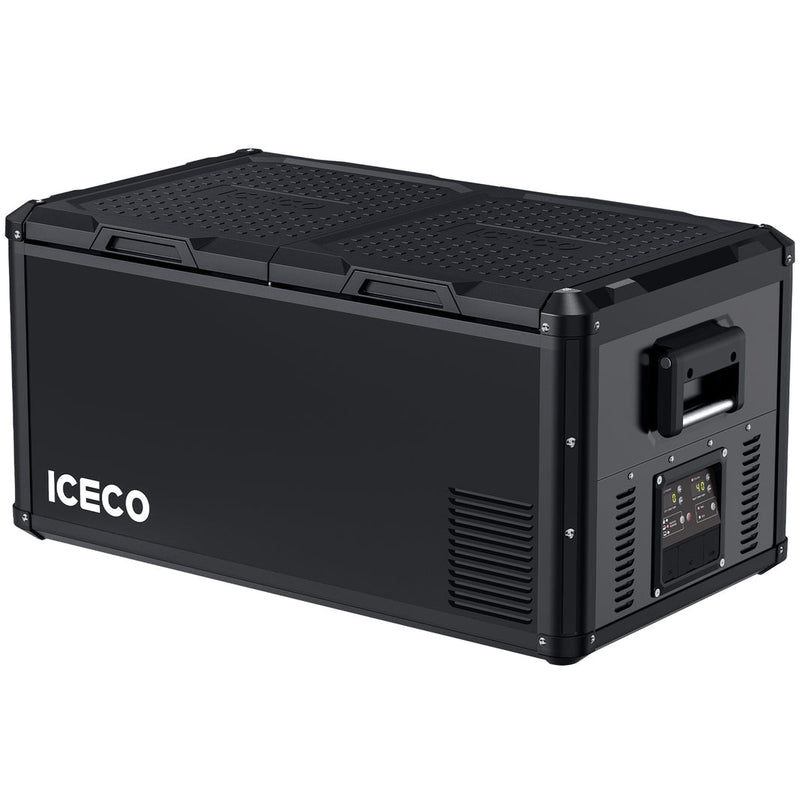 VL90ProD Dual Zone RV 12 volt Fridge Plug in Cooler | ICECO | 90 LT Inca Overland Outfitters