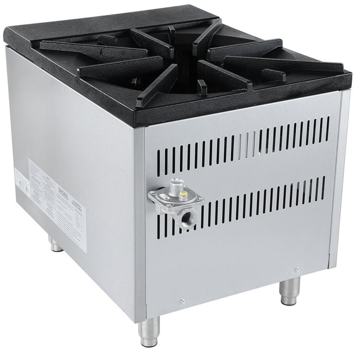 1 Burner Commercial Gas Stock Pot Range - 110,000 Btu - CulinaryProfis