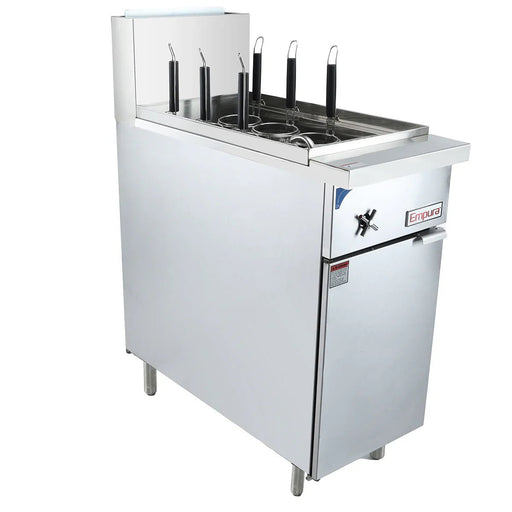 11 Gallon Liquid Propane Gas Commercial Pasta Cooker - 70,000 Btu - CulinaryProfis