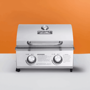 13742 | Stainless Tabletop Propane Gas Grill Monument Grills
