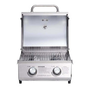 13742 | Stainless Tabletop Propane Gas Grill Monument Grills