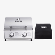 13742 | Stainless Tabletop Propane Gas Grill Monument Grills