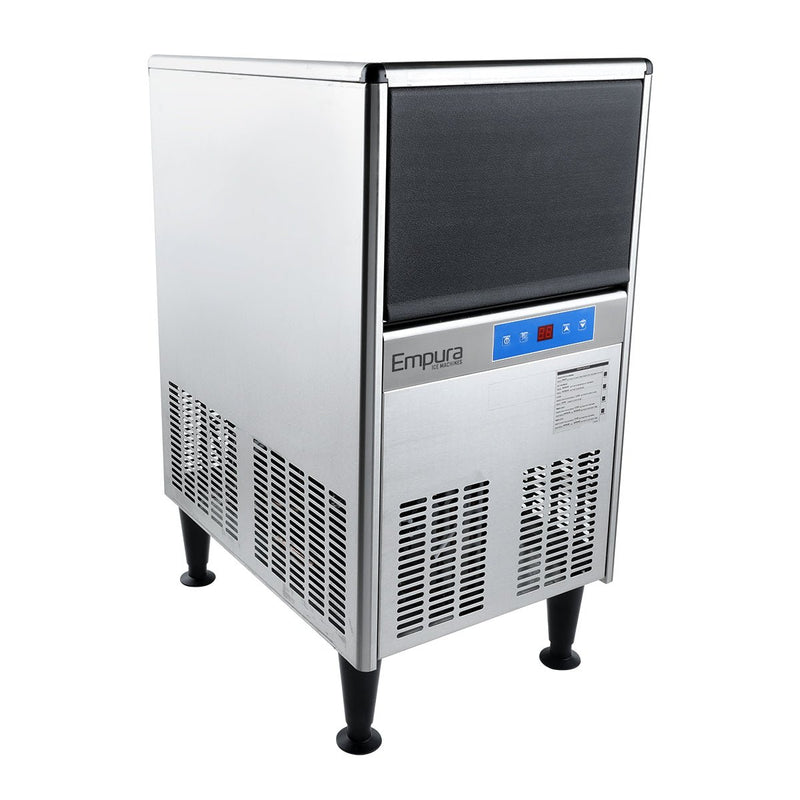 17" Air Cooled Commercial Undercounter Full Cube Ice Machine - 120 Lb. - CulinaryProfis