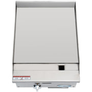 18 In. Natural Gas 1 - burner Griddle With 30,000 Btu In Stainless - steel (km - gg1 - 18m) - CulinaryProfis