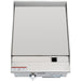 18 In. Natural Gas 1 - burner Griddle With 30,000 Btu In Stainless - steel (km - gg1 - 18m) - CulinaryProfis