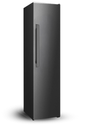 18'' Freezer Built-In Column with Ice Maker - Black Stainless Steel Induction Hardware
