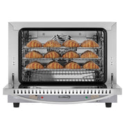 19 In. Countertop Convection Oven For Quarter - size Pans With 3 Racks 1440w Of Power In Stainless - steel, 0.8 Cu. Ft. (km - ctco - 08) - CulinaryProfis