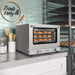 19 In. Countertop Convection Oven For Quarter - size Pans With 3 Racks 1440w Of Power In Stainless - steel, 0.8 Cu. Ft. (km - ctco - 08) - CulinaryProfis