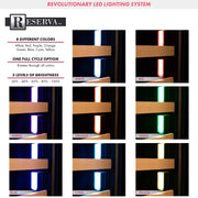 Reserva Series Stainless Steel Side-by-Side Beverage Center Allavino