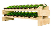 Vinotemp Modular Wine Rack, 2 x 9, 18 Bottle Capacity Vinotemp