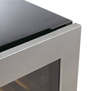 Ultimate Under-Bench Wine & Beverage Refrigerator Combo with Low-E Glass Door KingsBottle.com