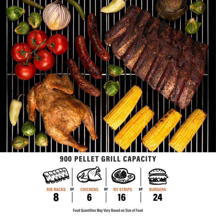 Blackstone 900 Pellet Grill Airfryer Combo