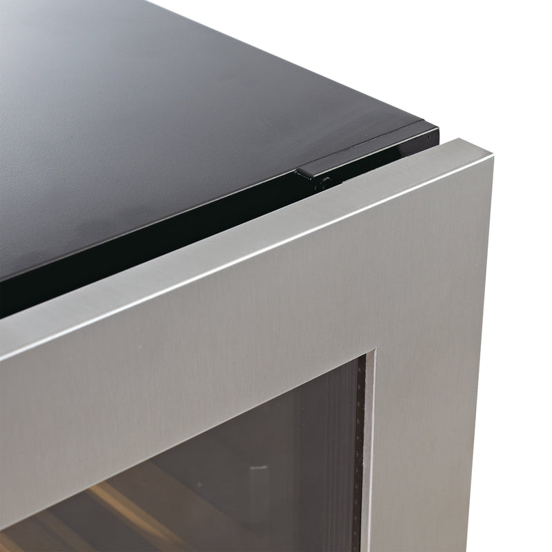 389 Cans Capacity Upright Beverage Refrigerator With Low-E Glass Door KingsBottle.com