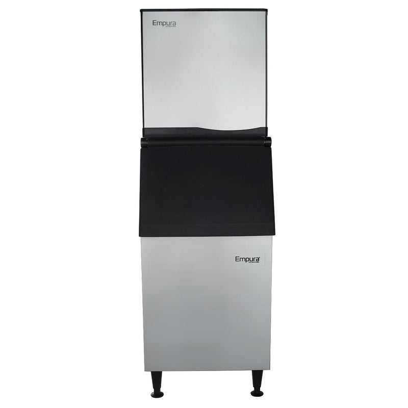 23" Air Cooled Commercial Full Cube Ice Machine with 308lb. Ice Storage Bin - 430 lb. - CulinaryProfis