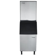 23" Air Cooled Commercial Full Cube Ice Machine with 308lb. Ice Storage Bin - 500 lb. - CulinaryProfis