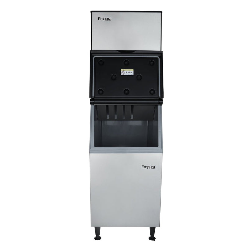 23" Air Cooled Commercial Full Cube Ice Machine with 308lb. Ice Storage Bin - 500 lb. - CulinaryProfis