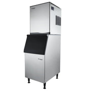 23" Air Cooled Commercial Half Cube Ice Machine with 308lb. Ice Storage Bin - 435 lb. - CulinaryProfis