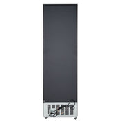 23" Black Swing Commercial Glass Door Merchandiser Refrigerator - 12 cu ft - CulinaryProfis
