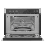 24 in. Stainless Steel Convection Oven with Microwave KM - CWO24 - SS. - CulinaryProfis