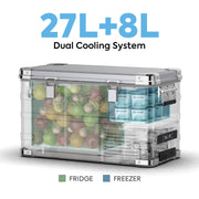 APL35 Dual Zone Aluminum Fridge refrigerator| ICECO | 35 LT Inca Overland Outfitters