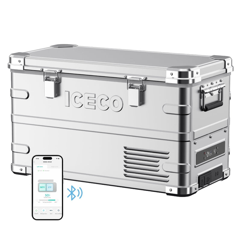 APL35 Dual Zone Aluminum Fridge refrigerator| ICECO | 35 LT Inca Overland Outfitters