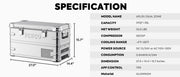 APL35 Dual Zone Aluminum Fridge refrigerator| ICECO | 35 LT Inca Overland Outfitters