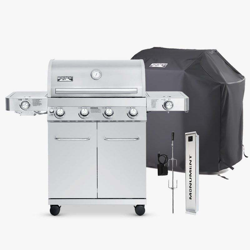 24367 | Stainless Infrared Propane Gas Grill Monument Grills