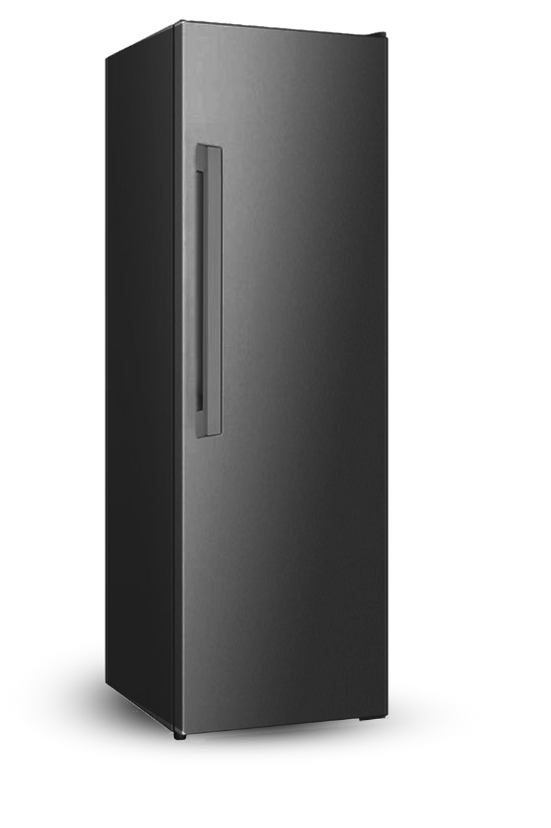 24" Refrigerator Built-In Column with Water Dispenser - Black Stainless Steel Induction Hardware